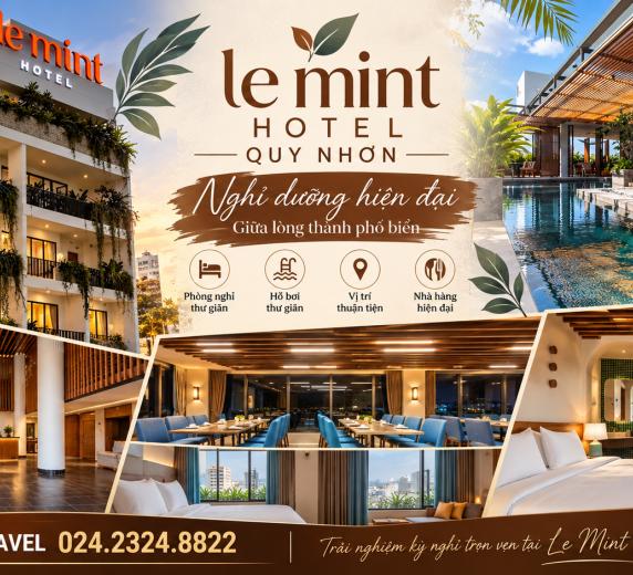 COMBO HÀ NỘI / HCM * LE MINT HOTEL 4 * - 3N2Đ